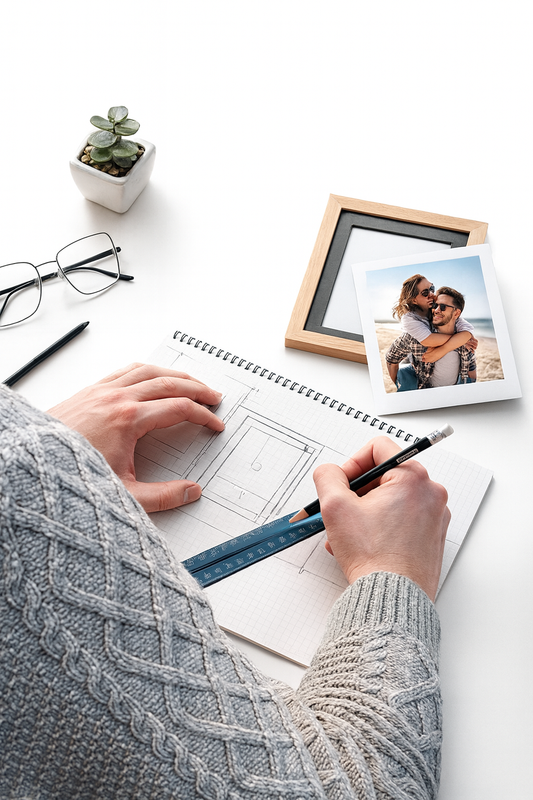 Kaip gimė mano idėja sukurti 3D spausdintą magnetinę nuotraukų rėmelio formą